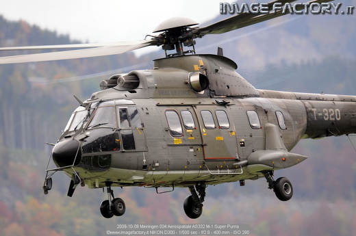 2009-10-08 Meiringen 034 Aerospatiale AS332 M-1 Super Puma